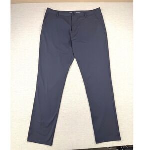 Rhone Commuter Slim Mens 38x32 Dark Gray Technical Performance Chino Pants